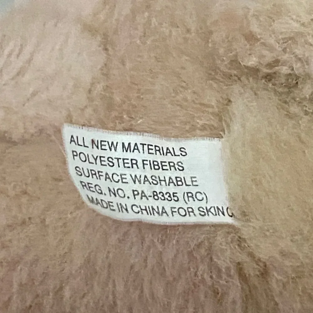 10/$50 Vintage Adorable Plush Dog Toy in Cream